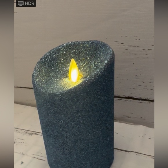 LUMINARA (R)  3 set Blue Sparkle “Flicker Candles” set - Picture 5 of 9